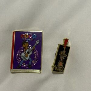 Fendi Gold Enamel Pin Set